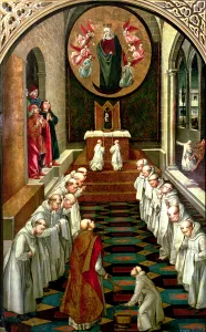 Apparition of the Virgin to a Community (oil on panel) Apparition of the Virgin to a Community (oil on panel)