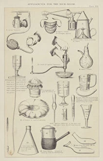 Appliances for the sick-room (engraving)