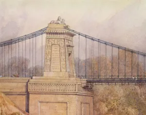 Detail of the Approved Design for the Clifton Suspension Bridge, 1831 Detail of the Approved Design for the Clifton Suspension Bridge, 1831