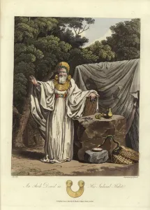 An Arch Druid in his judicial habit (coloured engraving) An Arch Druid in his judicial habit (coloured engraving)