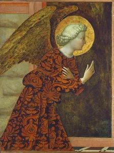 The Archangel Gabriel, c. 1430 (tempera on panel) The Archangel Gabriel, c. 1430 (tempera on panel)