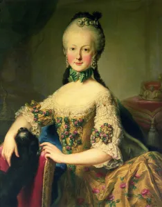 Archduchess Maria Elisabeth Habsburg-Lothringen (1743-1808), sixth child of Empress Archduchess Maria Elisabeth Habsburg-Lothringen (1743-1808), sixth child of Empress