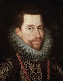 Flemish Region Gallery: Archduke of Austria Albert of Habsburg (oil on canvas, late 16th century)