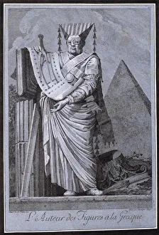 The Architect in a Greek Style, 1771 (engraving) The Architect in a Greek Style, 1771 (engraving)