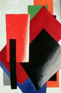 Architectonic Composition, 1918 (oil on board) Architectonic Composition, 1918 (oil on board)