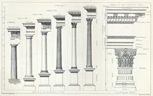 Plinth Collection: Architecture I: Orders of Architecture, engraved by Charles Lawrie (engraving)