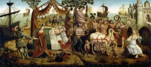 Ariadne in Naxos, from the Story of Theseus (oil on panel) Ariadne in Naxos, from the Story of Theseus (oil on panel)