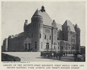 Park Avenue Gallery: Armory of the Seventy-First Regiment, First Signal Corps, and Second Battery