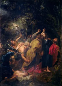 The Arrest of Christ in the Gardens, 1618-20 (oil on canvas) The Arrest of Christ in the Gardens, 1618-20 (oil on canvas)