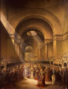 The Arrival of Her Most Gracious Majesty Queen Victoria at the House of Lords to Open Her The Arrival of Her Most Gracious Majesty Queen Victoria at the House of Lords to Open Her