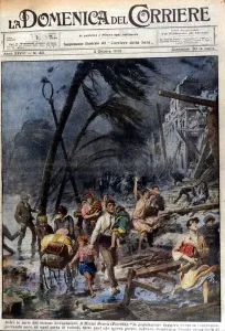 The arrival of a hurricane at Miami Beach in Florida in 1926 The arrival of a hurricane at Miami Beach in Florida in 1926