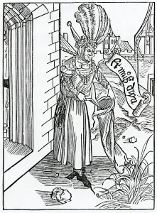 Of the arrogance and pryde of rude men of the countrey, illustration from Alexander Of the arrogance and pryde of rude men of the countrey, illustration from Alexander