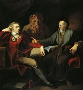 The artist in conversation with Johann Jakob Bodmer, 1778-1781 The artist in conversation with Johann Jakob Bodmer, 1778-1781