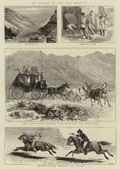 Stage Coach Gallery: An Artist in the Far West, V (engraving)