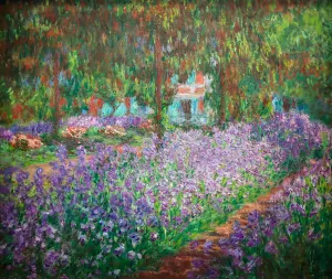 The Artist's Garden in Giverny, 1900 (Oil on Canvas) The Artist's Garden in Giverny, 1900 (Oil on Canvas)