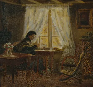 The Artist's Mother, Holskogen (oil on canvas) The Artist's Mother, Holskogen (oil on canvas)