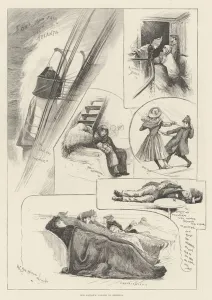 Sea Travel Gallery: Our Artists Voyage to America (engraving)