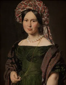 The artists wife Cathrine, 1842-4 (oil on canvas) The artists wife Cathrine, 1842-4 (oil on canvas)
