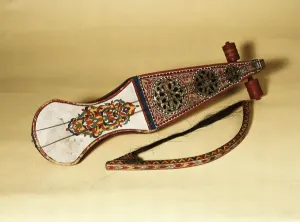 Unknown Artist Prints: 19th Century Rabab String Instrument Print