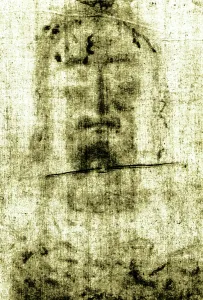 Turin Shroud Prints: Print of Saint Veronica's Veil, Turin Shroud