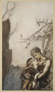Norse Mythology Prints: Fine Art Print of Brunnhilde and Siegfried, 1924