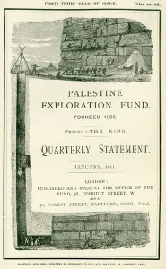 Frontispiece Print of Warren's Jerusalem Explorations