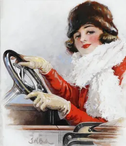 Dorothy Levitt, the Fastest Girl on Earth Print