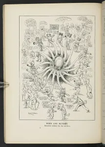 Louis Wain Art Prints: Socialism, from p.46, Louis Wain Annual, 1913 (litho)