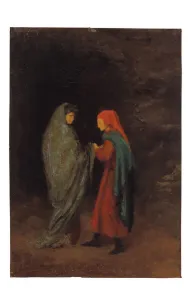 Dante et Virgile a l'entree de l'Enfer, 1857-58 Print