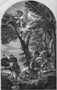 Fine Art Finder Print: The Martyrdom of St. Peter Engraving