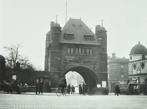 Historic Bridges UK Prints: Blackwell Tunnel: entrance arch