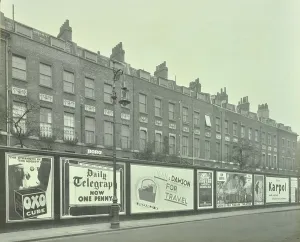 Kensington High Street History Prints: Kensington High Street: Upper Phillimore Place, 1931 (b/w photo)