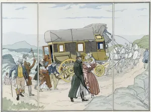 Fine Art Finder Print of Eugene Courboin's Diligence