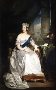 Queen Victoria Print, 1843