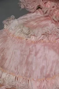 Prints of CHH3079409 Bertha Palmer's cape, c.1900 (shoulder detail), Feather, and silk chiffon by French School, (19th-20th century); Chicago History Museum, USA; (add.info.: Robina) Fashion Prints: Bertha Palmer's Cape Print, c.1900