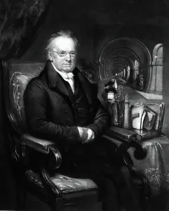 London Underground History Prints: Portrait of Sir Marc Isambard Brunel (1769-1849) British engineer