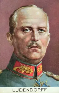 Erich Ludendorff Colour Litho Print (20th century)