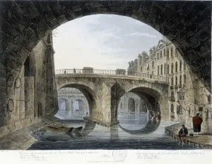 Paris, the Peer Pont - dess. de Mats Print, circa 1810