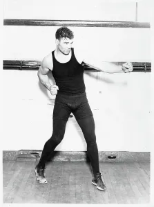 Sport Prints: Jack Dempsey, 1910s-20s (b/w photo) Print