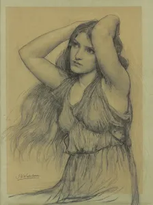 Fine Art Finder Print of Flora by John William Waterhouse