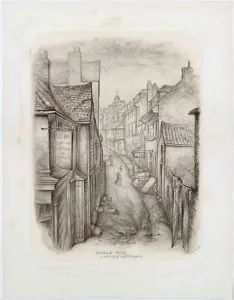 Middle Row, Croydon Print, 1875 by John Corbet Anderson