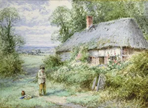 The Shepherd Boys Home Print