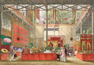 View of India Section, Great Exhibition 1851 Print