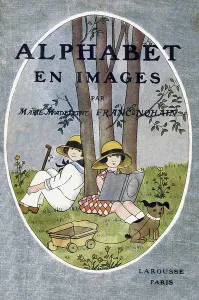 Larousse Prints: Print of the Alphabet en images book cover