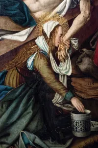 Jesus Christ Biblical Scene Prints: The Entombment of Christ, 1519 (Tempera and oil on spruce)