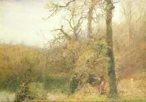 Sir Bevis and the Woodwoman, 1887-88 Watercolour Print