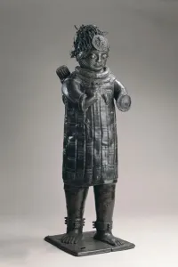 Nigerian Tin Bronze Print, 14th-15th century (DBP412911)