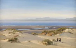 Harlech Beach, 1869 (Oil on Canvas) Print by Henry Moore