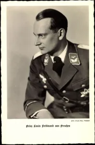 Prince Louis Ferdinand of Prussia in Wehrmacht Uniform Print