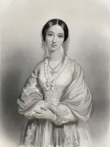 Florence Nightingale Engraving Print